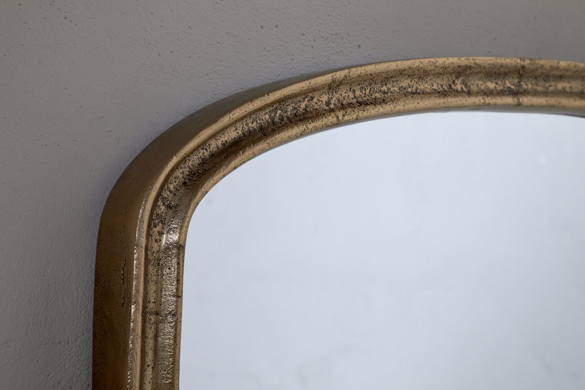 Almora Wall Mirror - Antique Brass - Extra Small