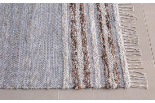 Aadita Jute & Wool Rug - Grey