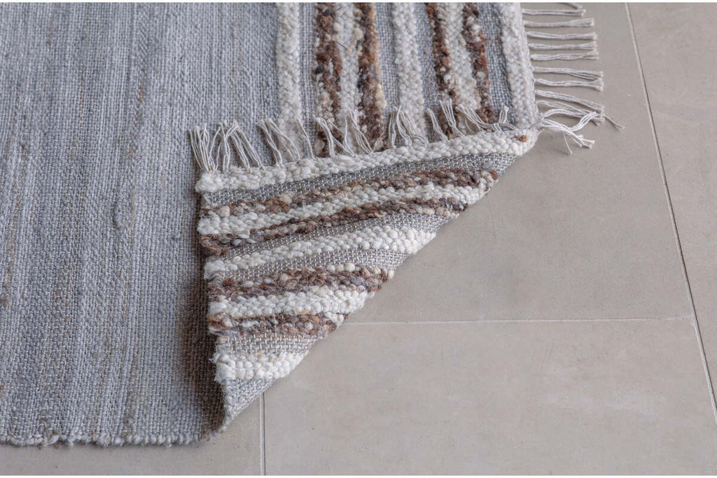 Aadita Jute & Wool Rug - Grey