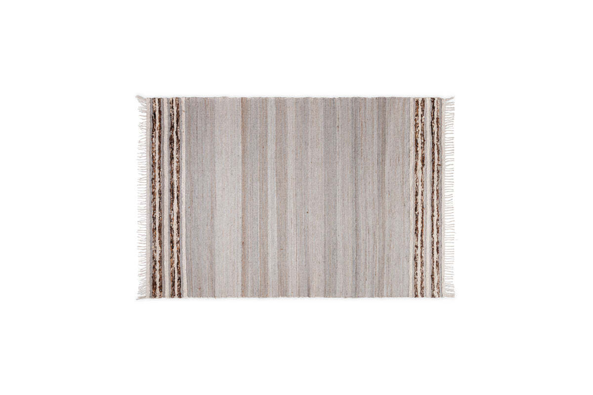 Aadita Jute & Wool Rug - Grey