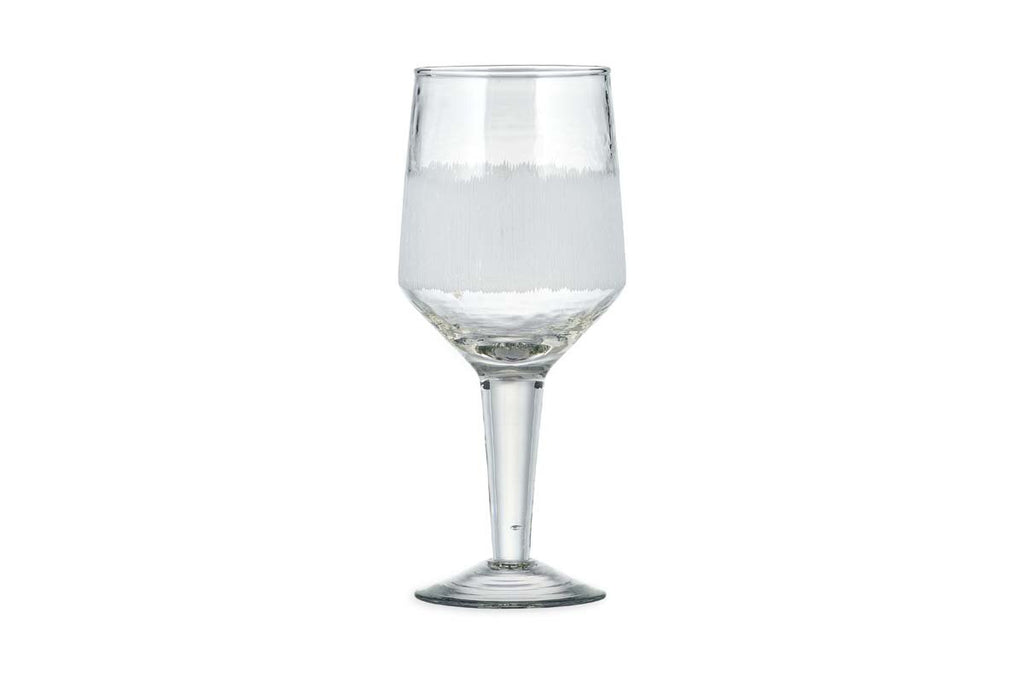 Anara Etched Wine Glass - Clear - (Set of 4) - Large