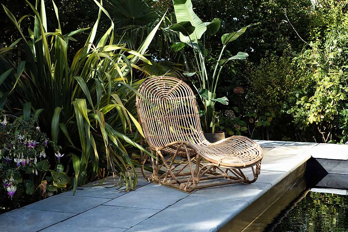 Arlia Rattan Lounger