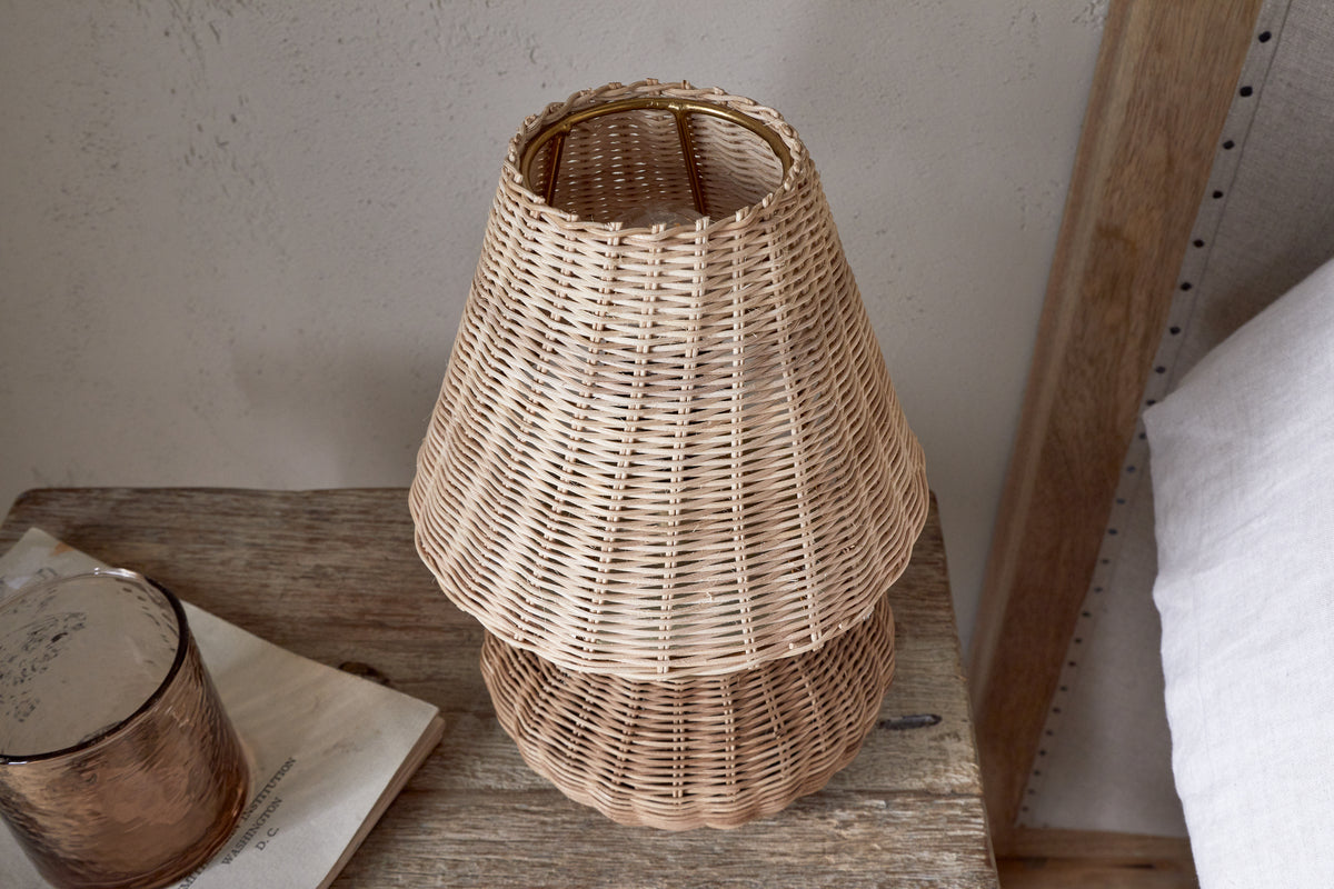 Cija Rattan Table Lamp - Natural