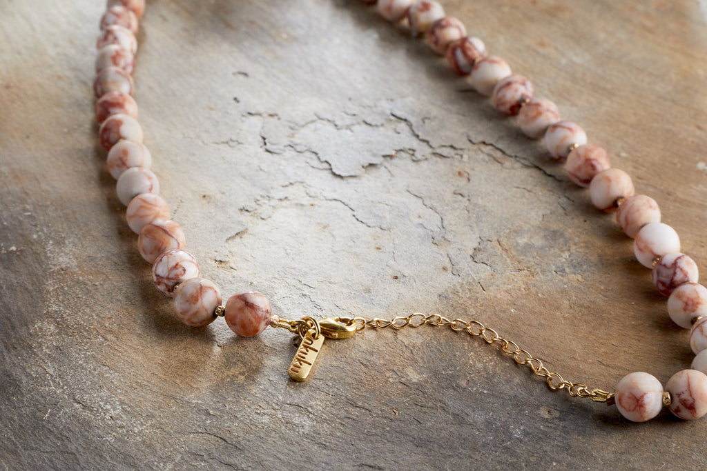 Cerita Necklace - Rhodochrosite