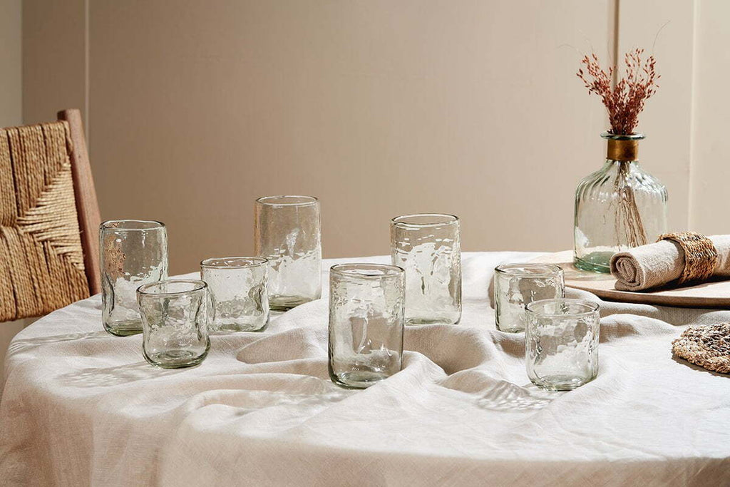 Chandani Tumbler Short - Clear - (Set of 4)