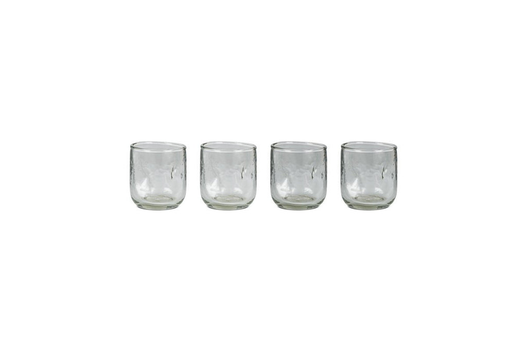 Chandani Tumbler Short - Clear - (Set of 4)