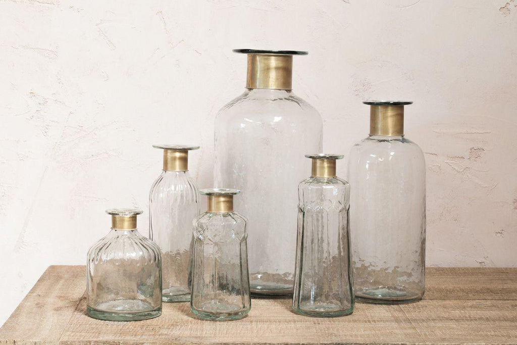Chara Hammered Bottle - Lines