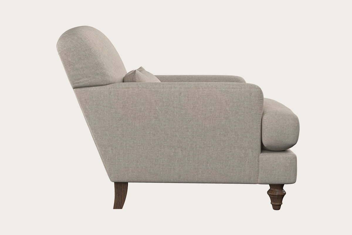 Deni Armchair - Brera Linen Natural