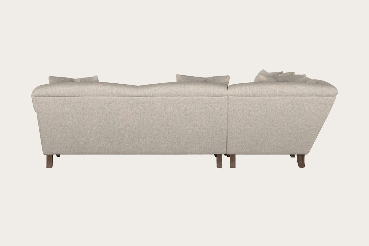 Deni Large Corner Sofa - Brera Linen Natural