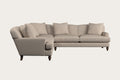 Deni Large Corner Sofa - Recycled Cotton Natural
