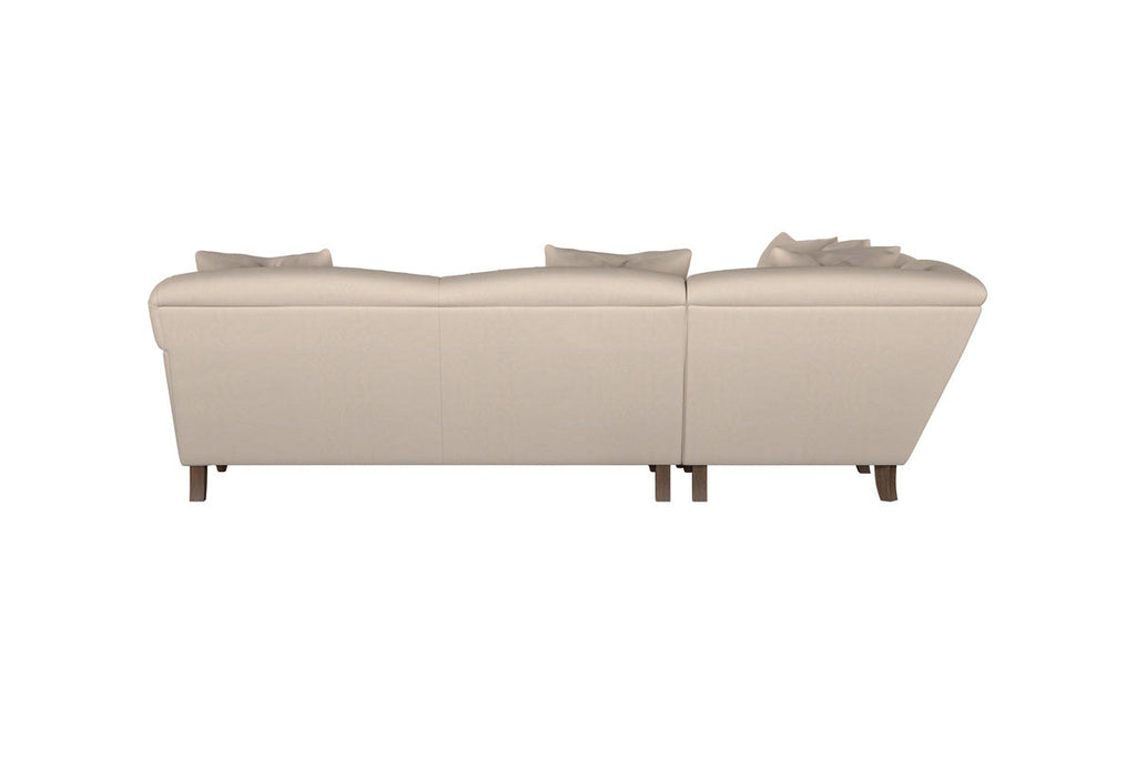 Deni Large Footstool - Brera Linen Charcoal