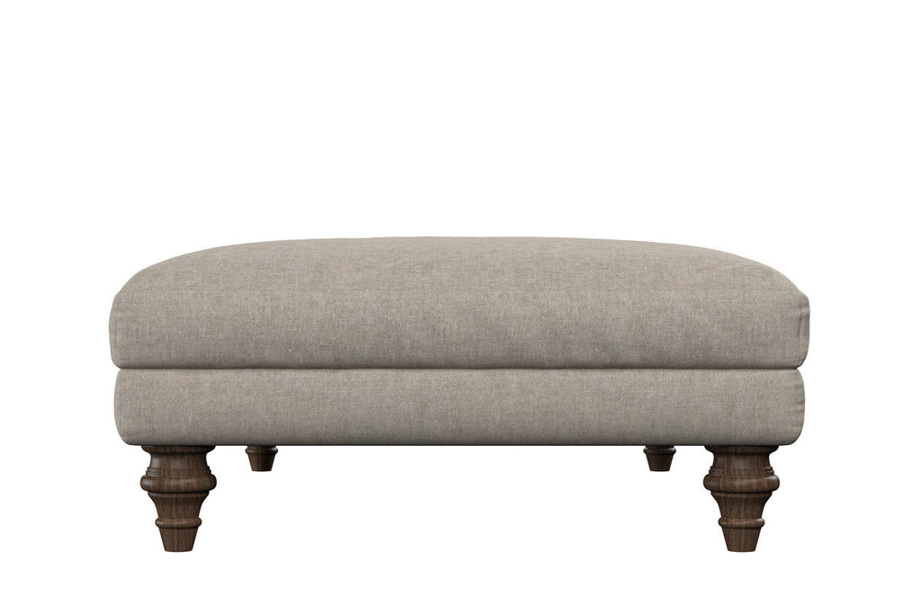 Deni Large Left Hand Corner Sofa - Recycled Cotton Lavender