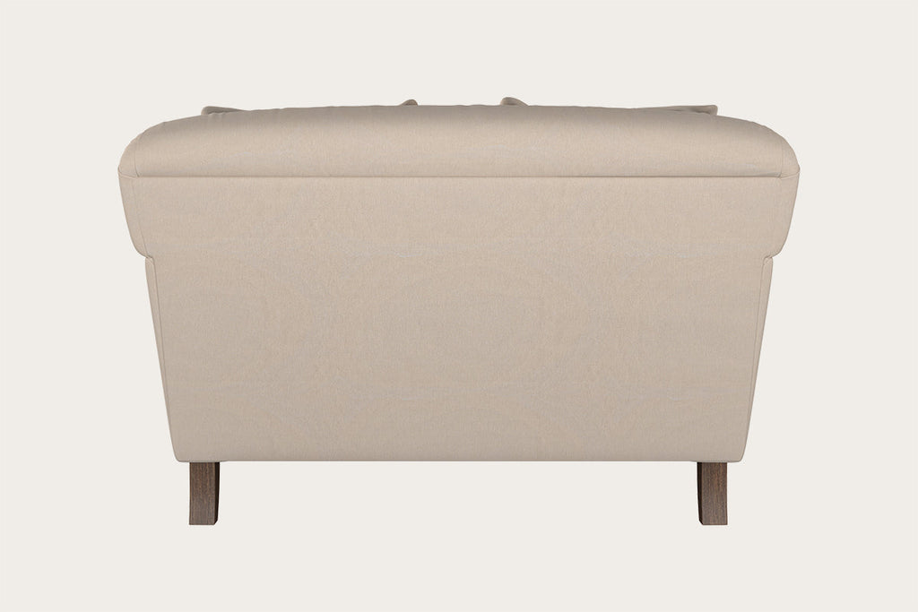 Deni Love Seat - Recycled Cotton Natural