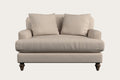 Deni Love Seat - Recycled Cotton Natural