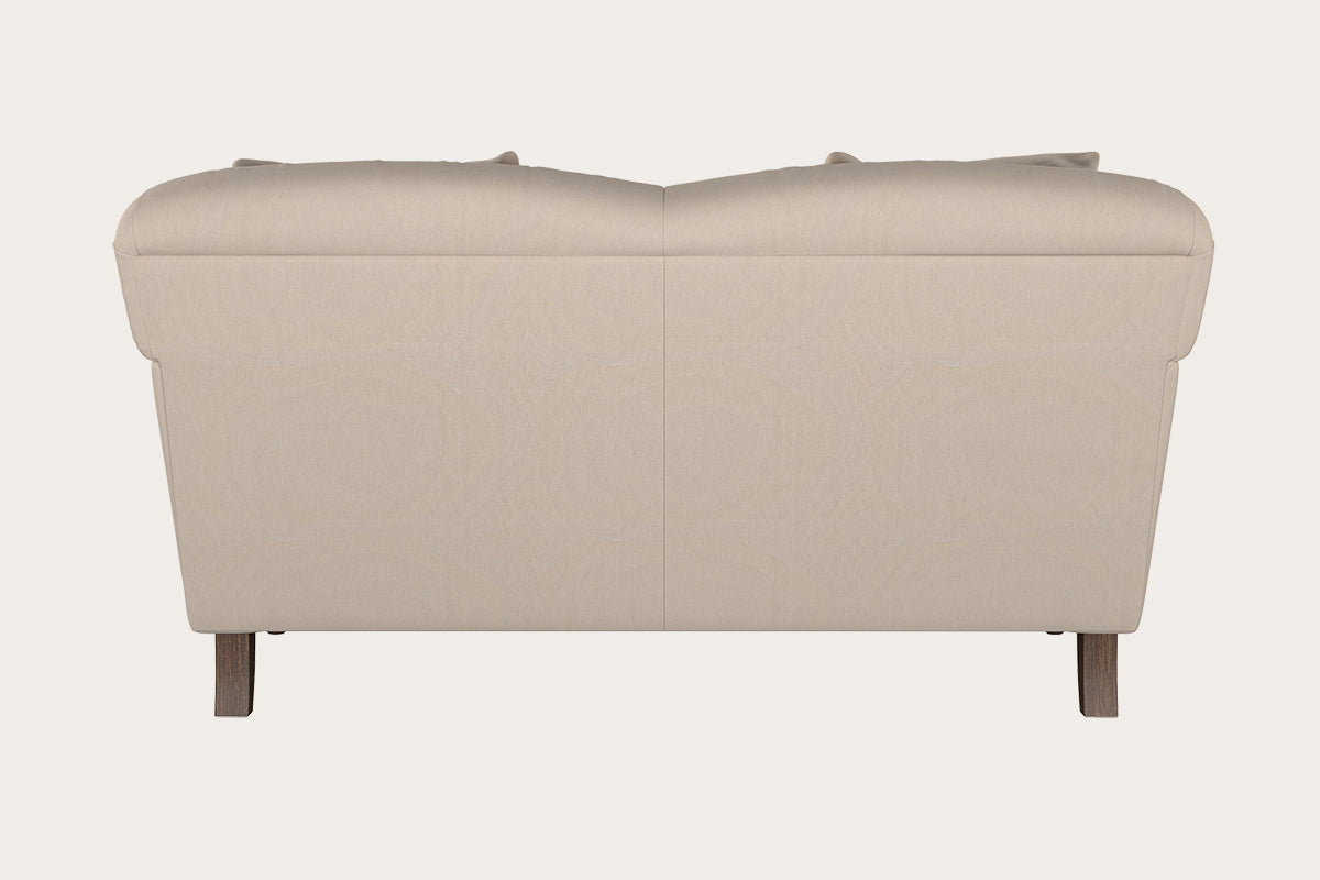 Deni Large Left Hand Chaise Sofa - Brera Linen Charcoal