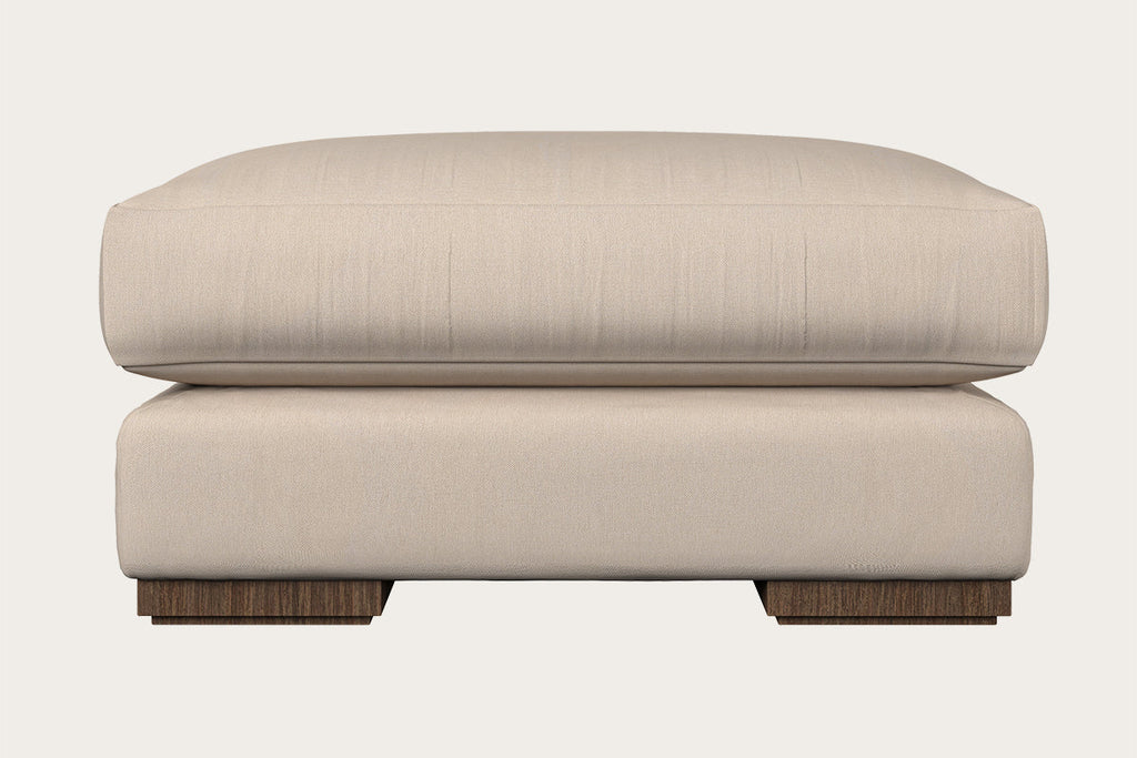 Deni Large Left Hand Chaise Sofa - Brera Linen Indigo