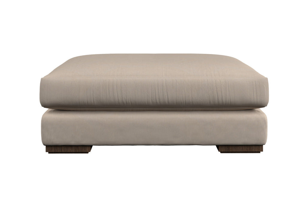 Deni Large Left Hand Chaise Sofa - Brera Linen Indigo