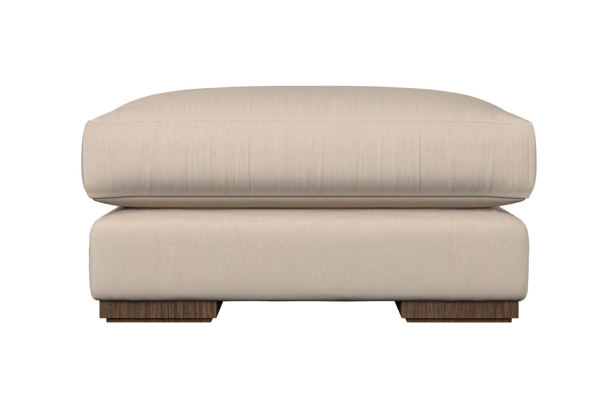 Deni Large Left Hand Chaise Sofa - Brera Linen Indigo