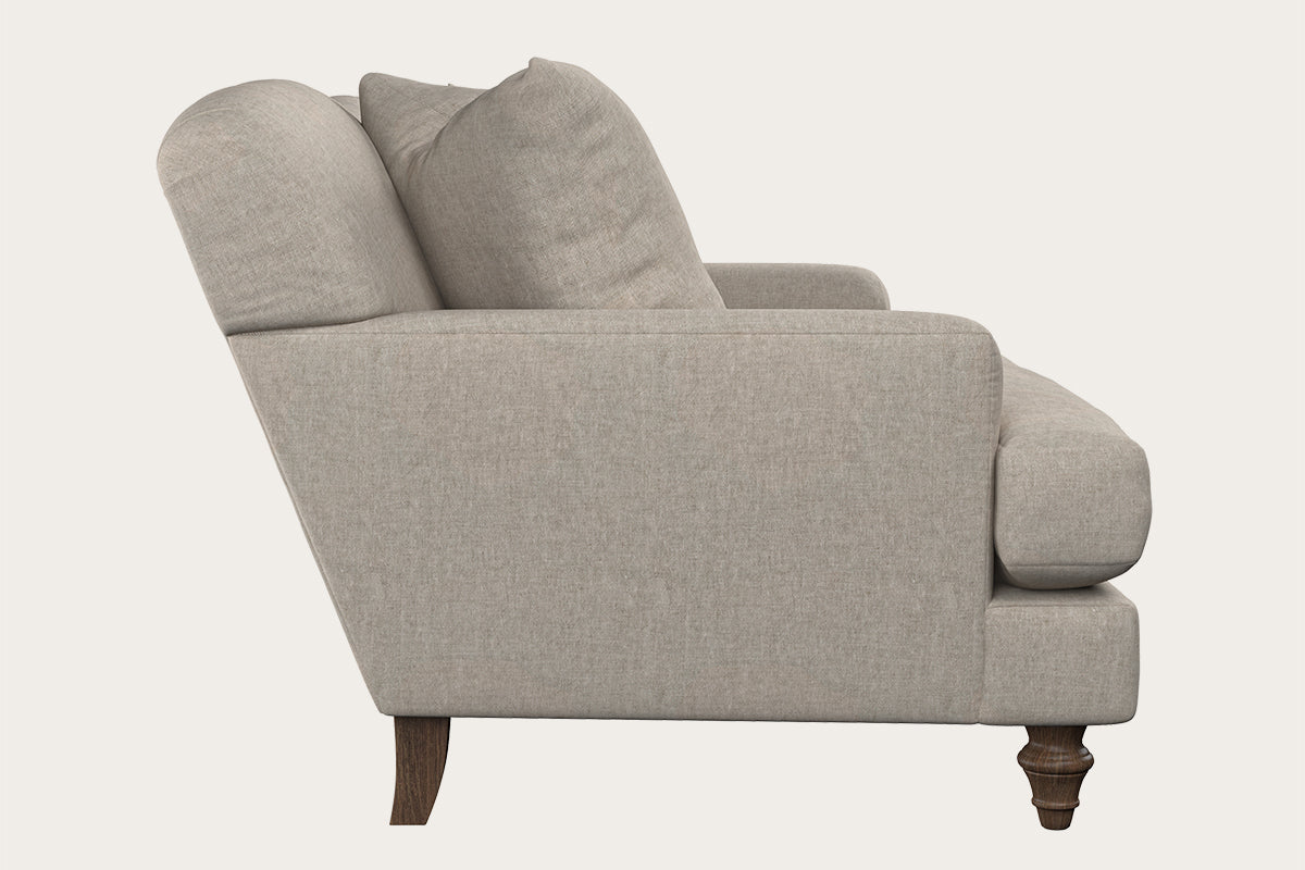 Deni Small Sofa - Brera Linen Natural