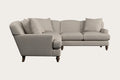 Deni Super Grand Right Hand Corner Sofa - Brera Linen Natural