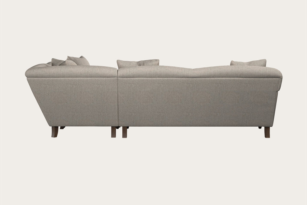 Deni Super Grand Right Hand Corner Sofa - Brera Linen Natural