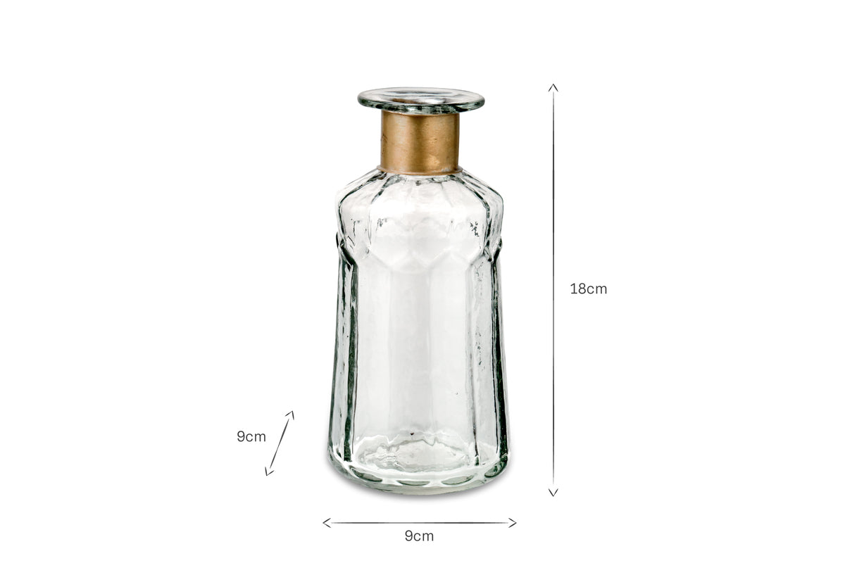 Chara Hammered Bottle - Decorative