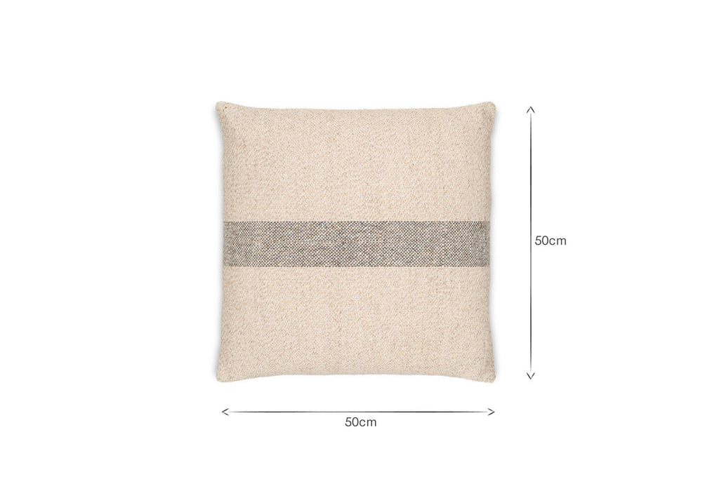 Kallu Wool & Cotton Cushion Cover - Natural