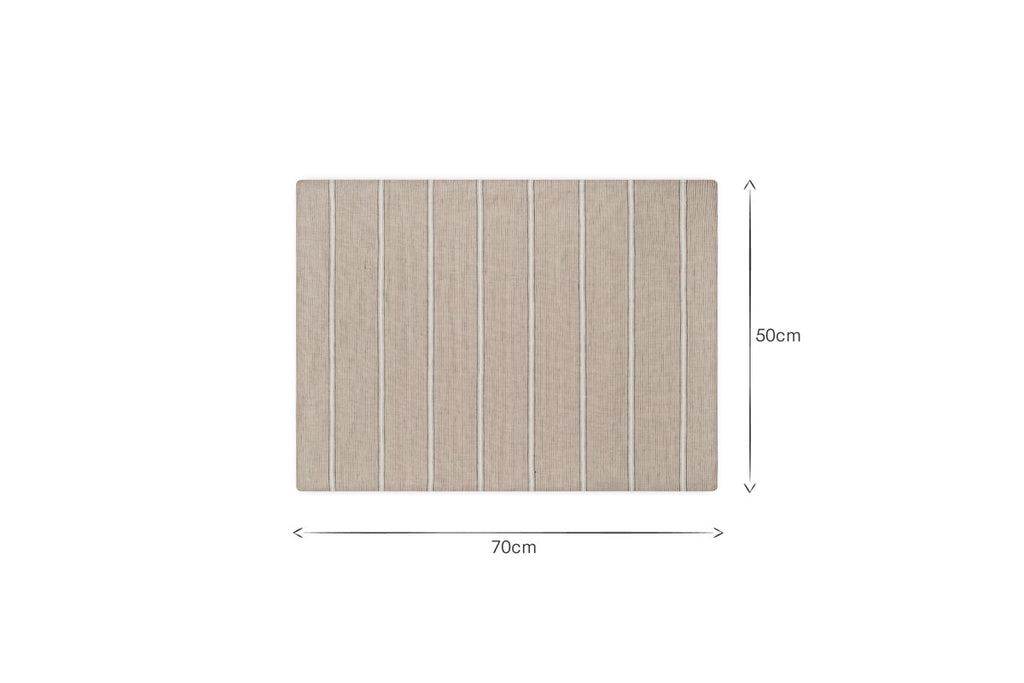 Mora Hemp & Cotton Housewife Pillowcases - Stone Grey
