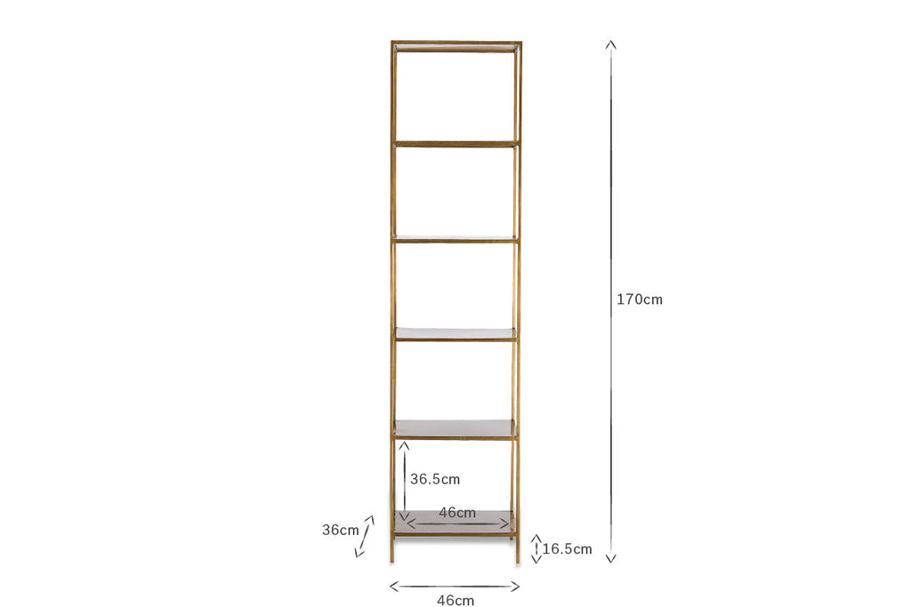 Mahi Shelving Unit - Narrow