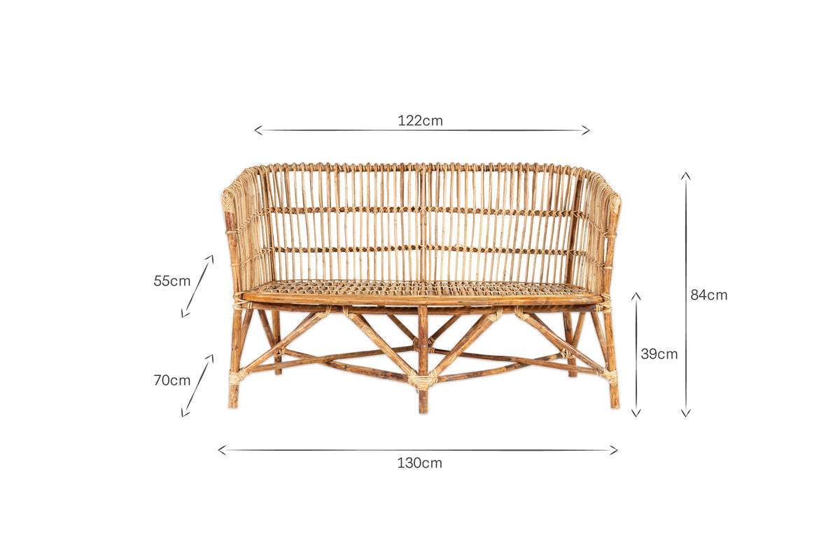 Nesari Rattan Sofa