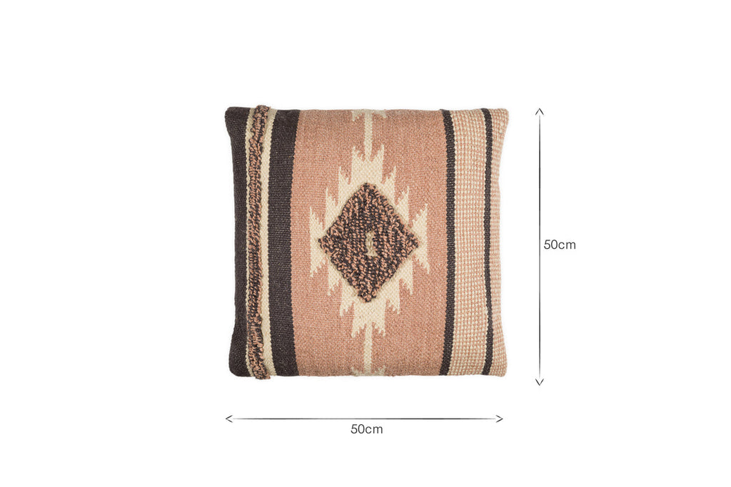 Tussi Mara Cushion Cover - Dusty Pink