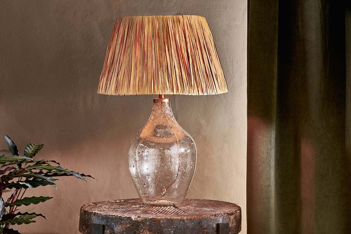 Damini Recycled Glass Table Lamp Base