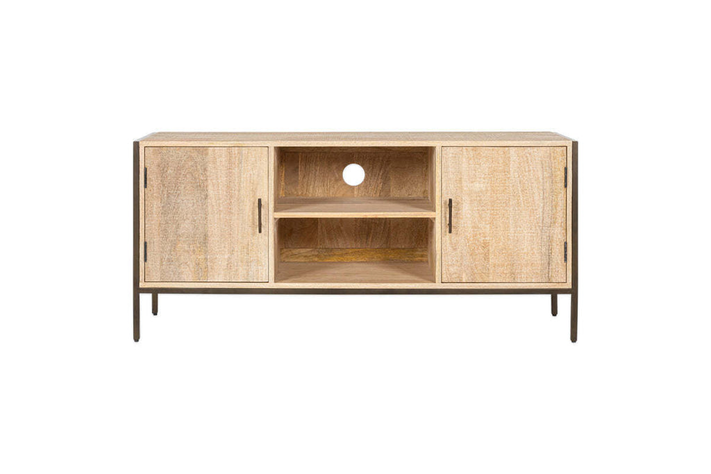 Dasai Mango Wood Media Unit