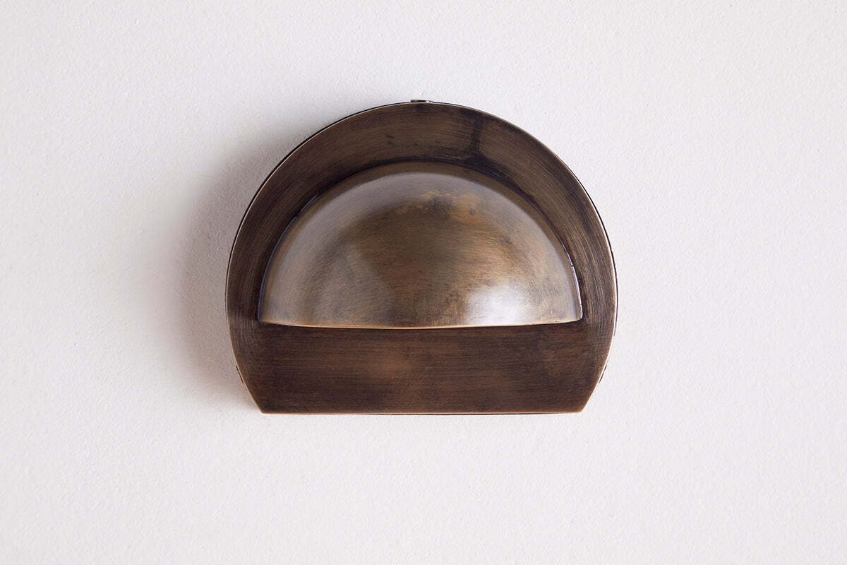 Datu Outdoor Wall Lamp - Antique Brass