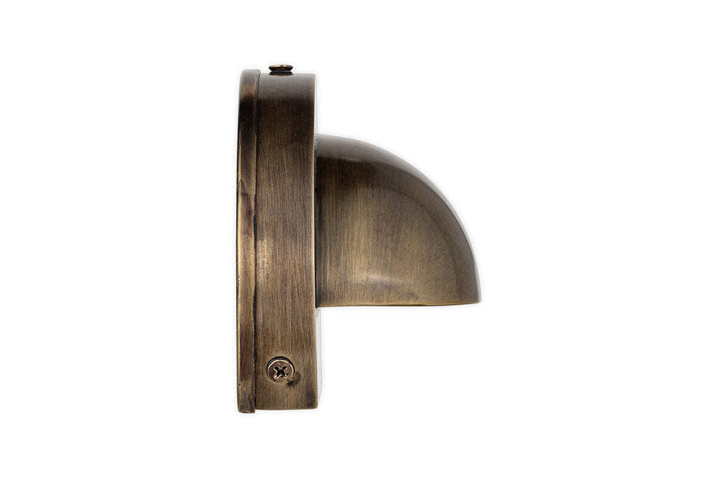 Datu Outdoor Wall Lamp - Antique Brass