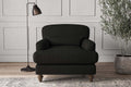 Deni Armchair - Brera Linen Charcoal