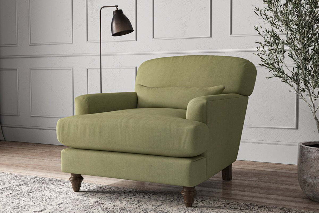 Deni Armchair - Brera Linen Sage