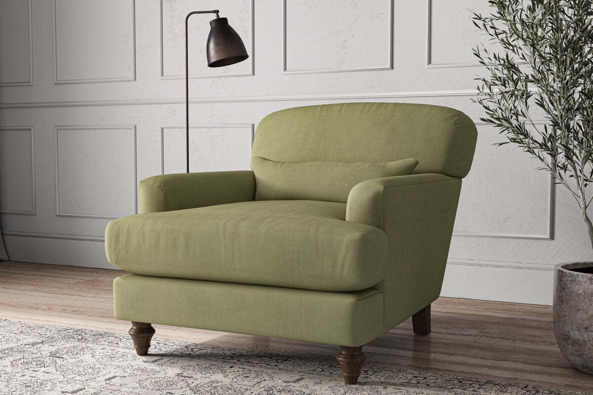 Deni Armchair - Brera Linen Sage
