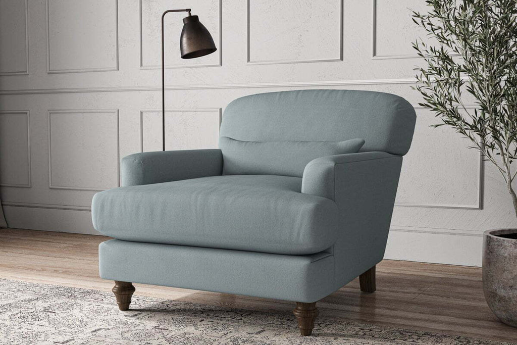 Deni Armchair - Recycled Cotton Horizon