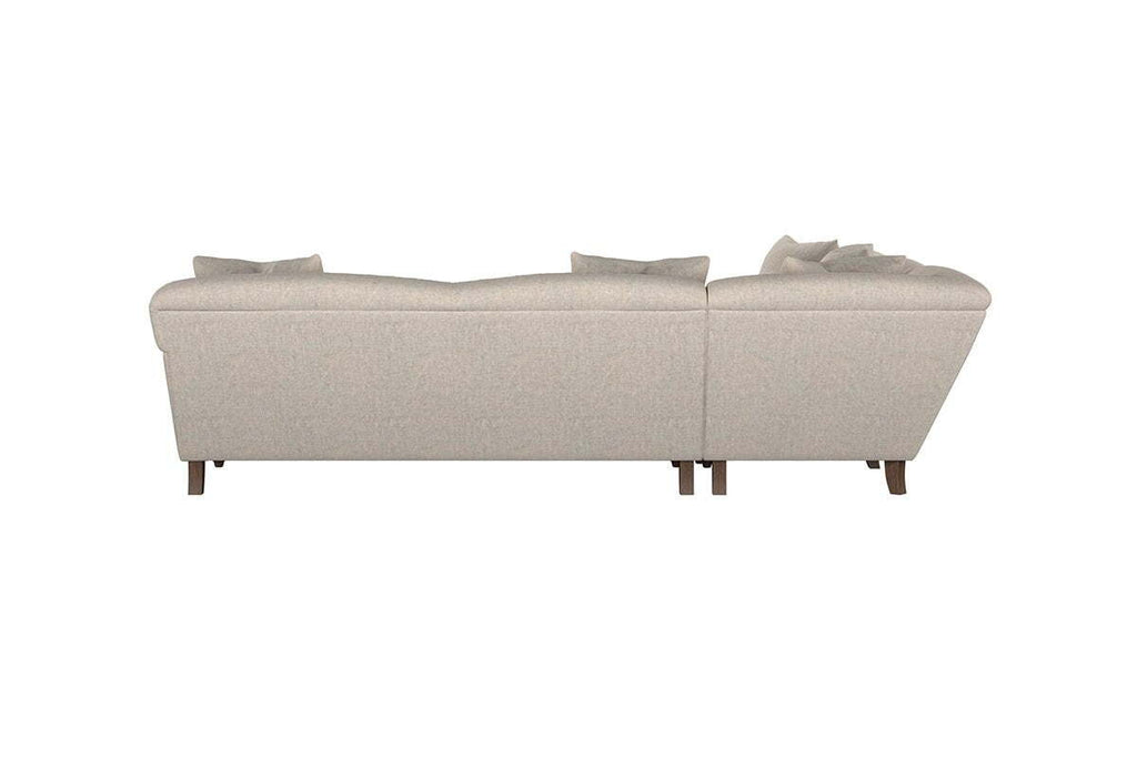 Deni Grand Corner Sofa - Brera Linen Charcoal
