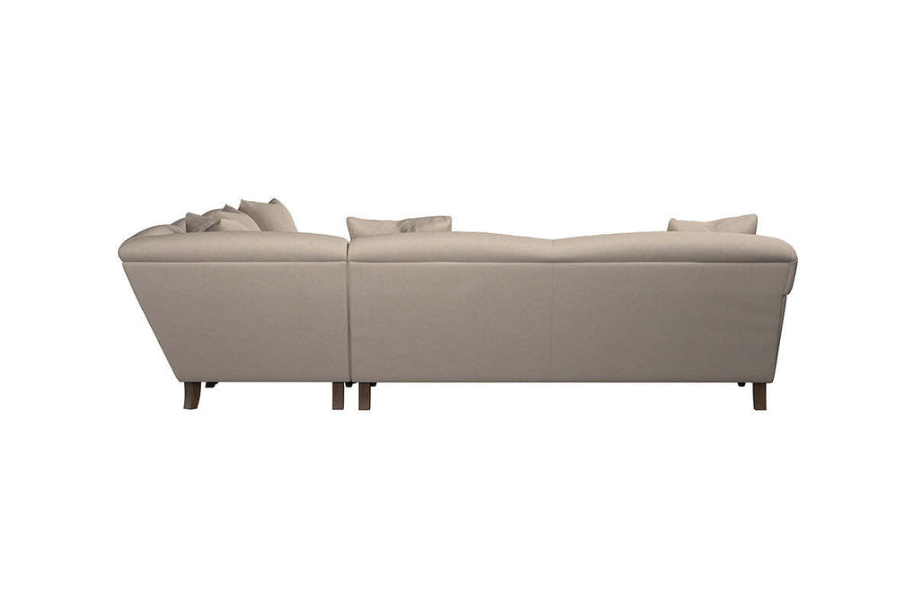 Deni Grand Corner Sofa - Recycled Cotton Lavender