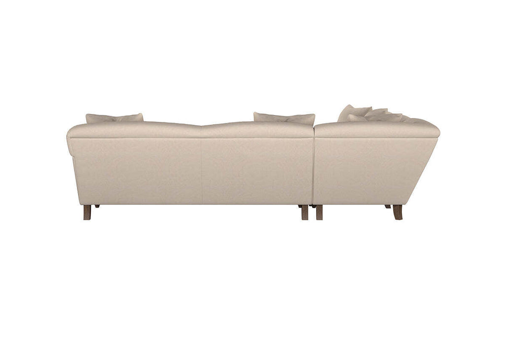 Deni Grand Corner Sofa - Recycled Cotton Seaspray