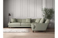 Deni Grand Corner Sofa - Recycled Cotton Seaspray