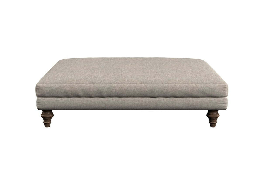 Deni Grand Footstool - Brera Linen Sage