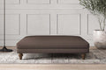 Deni Grand Footstool - Recycled Cotton Mocha