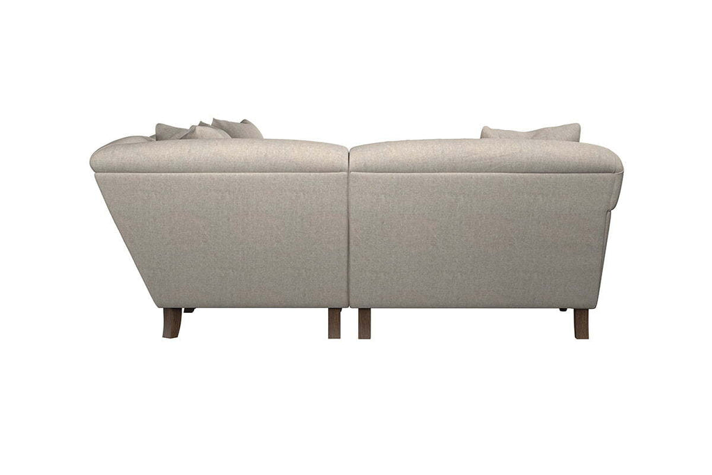 Deni Grand Left Hand Corner Sofa - Brera Linen Pebble