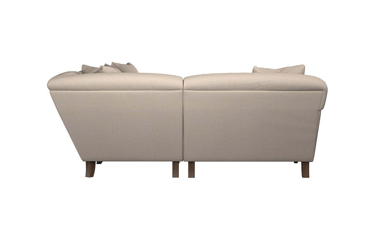 Deni Grand Left Hand Corner Sofa - Recycled Cotton Navy