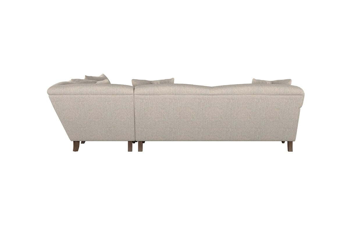 Deni Grand Right Hand Corner Sofa - Brera Linen Dusk