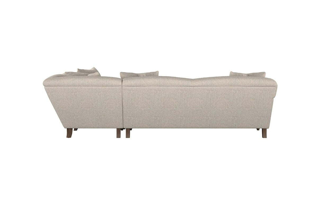 Deni Grand Right Hand Corner Sofa - Brera Linen Smoke