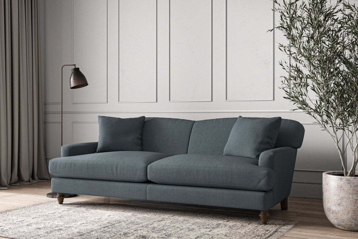 Deni Grand Sofa - Brera Linen Dusk